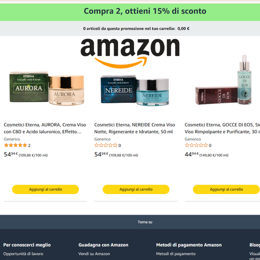 Apertura shop AMAZON.IT